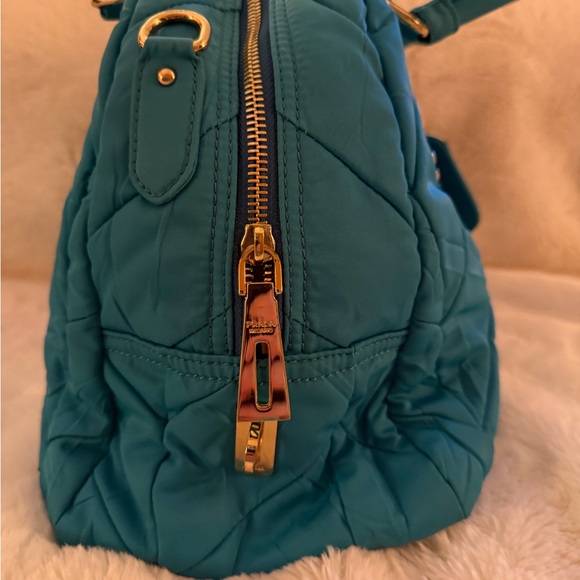 PRADA TURQUOISE QUILTED WITH COA DUSTBAG - Picture 5 of 16